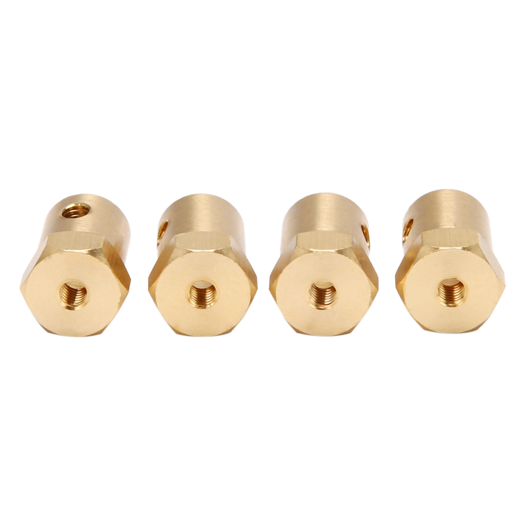 Wheel Hex Adapter - BEDW-12PCS 5Mm To 12Mm Brass Combiner