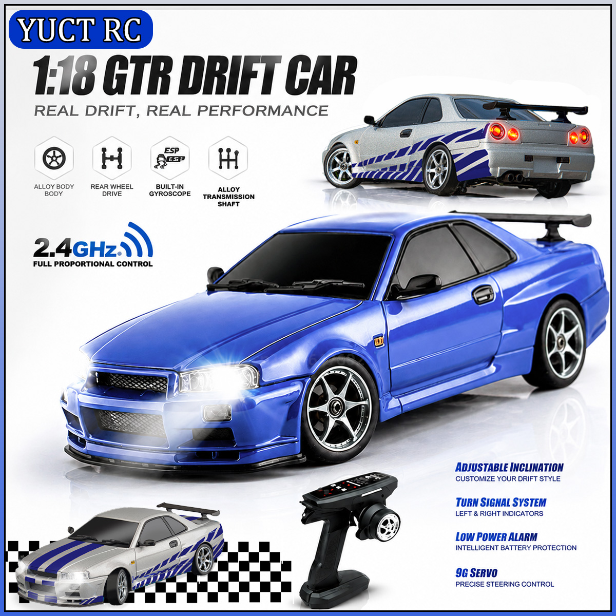 LDRC LD1899 1/18 RC Drift Car  - Rc Hobby Drift Car review and price