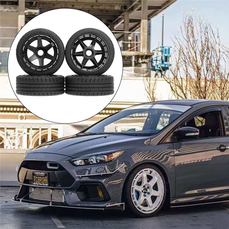 ABUM-RC Rubber Tires Wheels He - Wheel Hex Adapter review and price