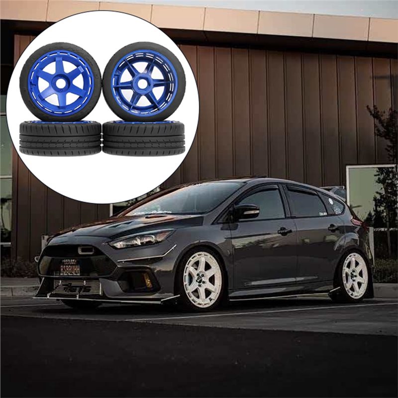 ABUM-RC Rubber Tires Wheels He - Wheel Hex Adapter review and price