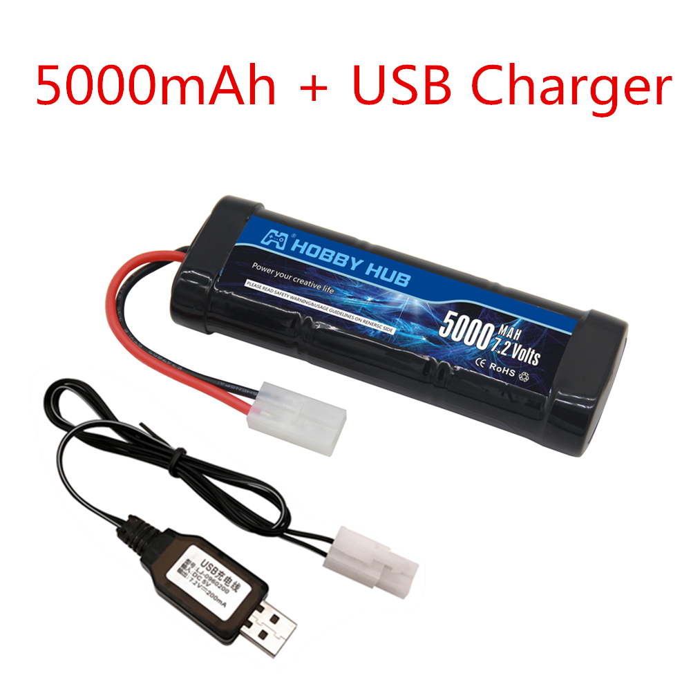 7.2V 5000mAh Ni-MH Battery Pac - Rc Hobby Rc review and price