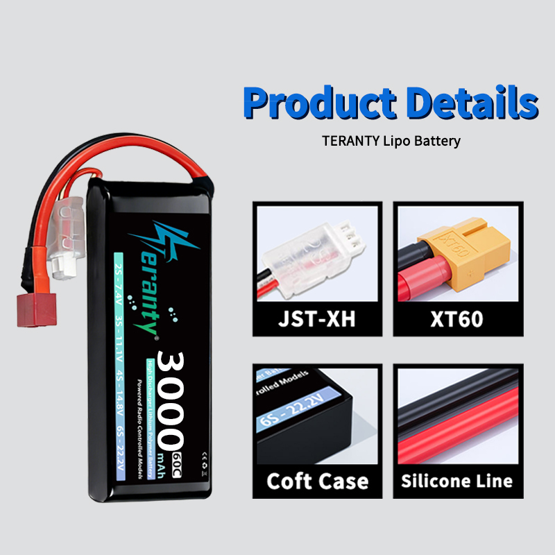 TERANTY 2S 3000mAh Lipo Batter - Rc Hobby Rc review and price