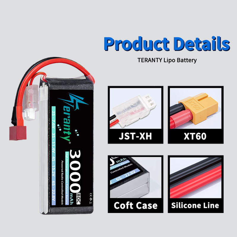 TERANTY 2S 3000mAh Lipo Batter - Rc Hobby Rc review and price