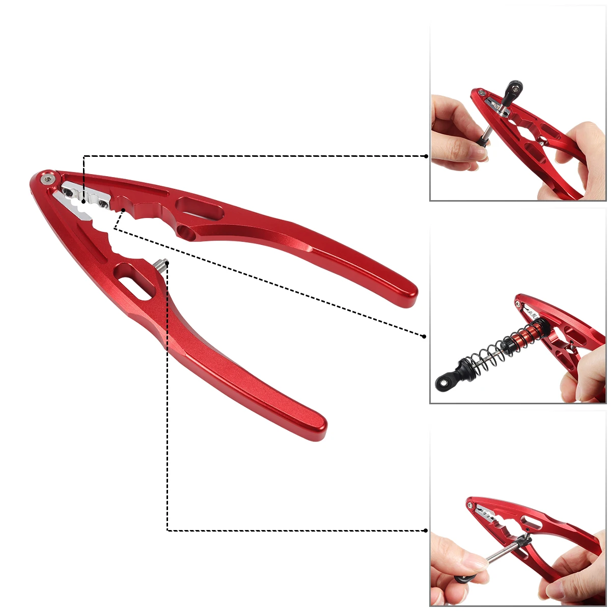 1Pcs Aluminum Pliers Ball Join - Body Shell Rc review and price