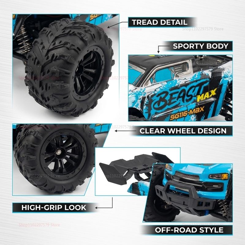 SG116‑MAX/PRO 4WD Remote Contr - Rc Hobby Grade Drift Car review and price