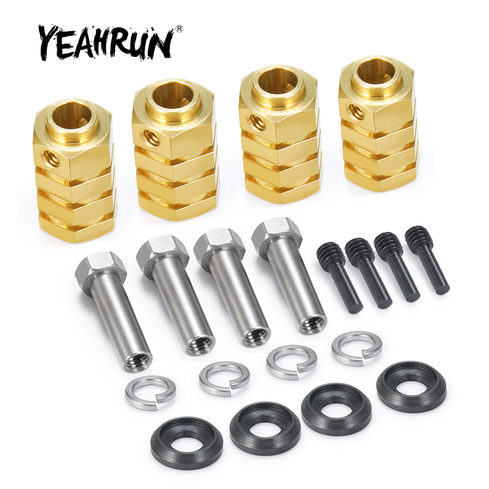 YEAHRUN 4pcs 15/20mm Heavy Dut - Wheel Hex Adapter review and price