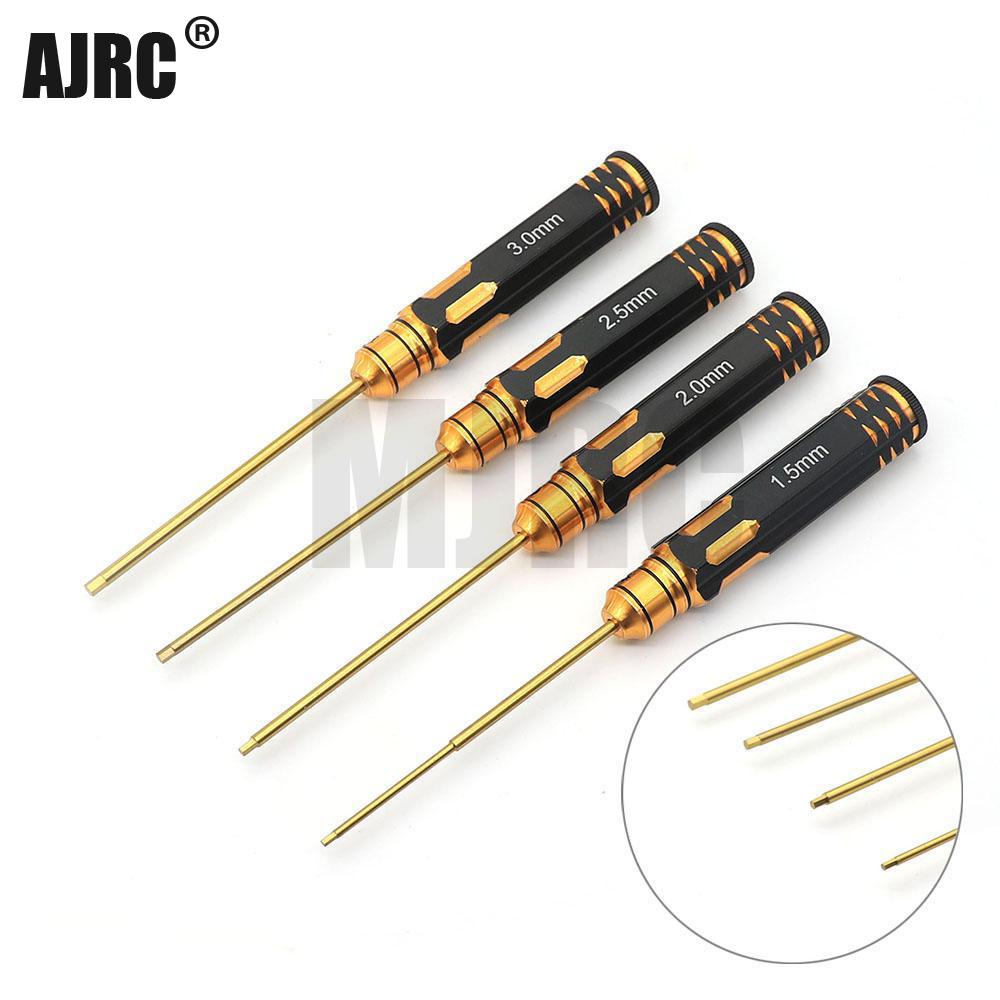 Ajrc 4pcs/set Titanium Plating - Rc Hobby Tool Kit review and price