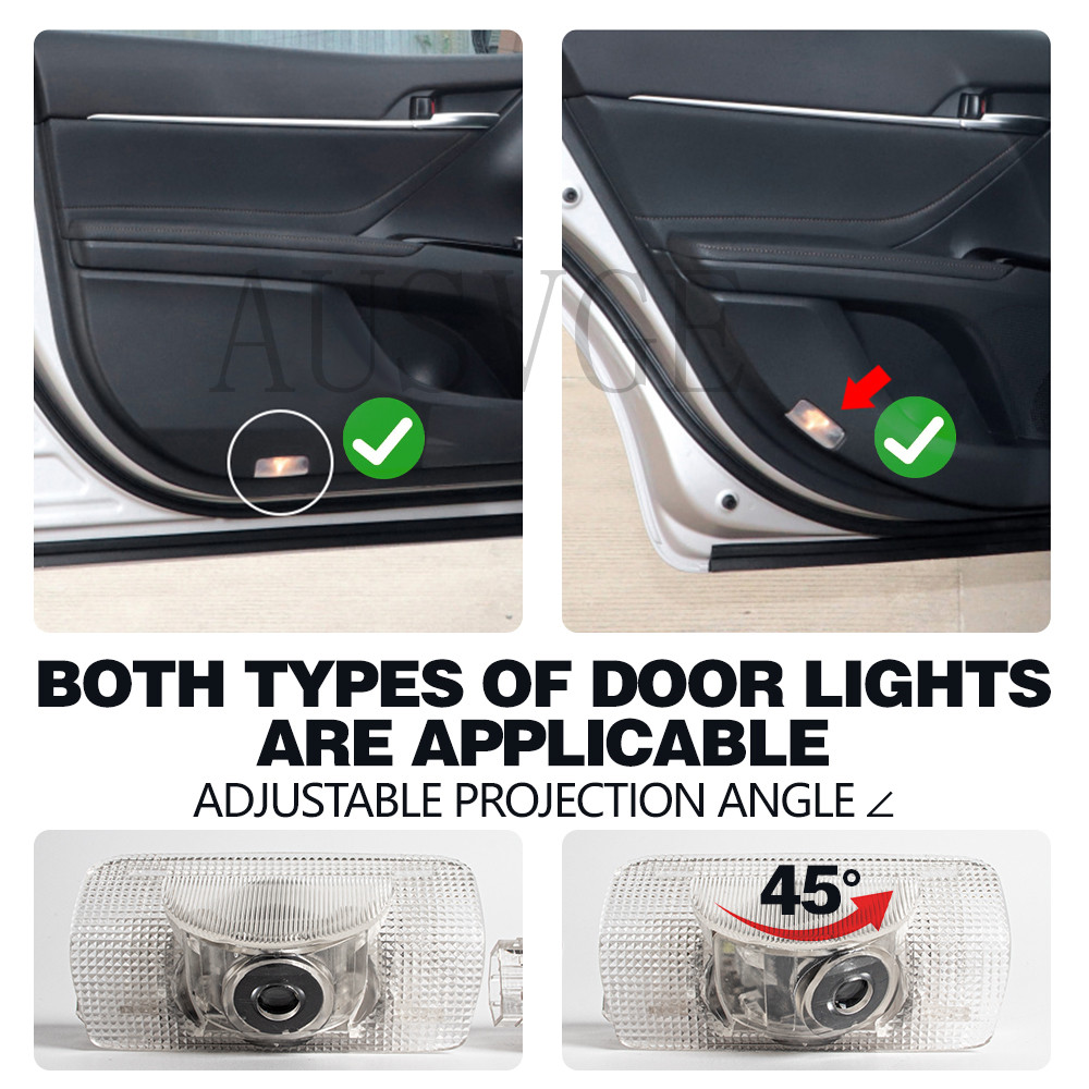 LED Car Door Welcome Ghost Sha - Rc Hobby France review and price