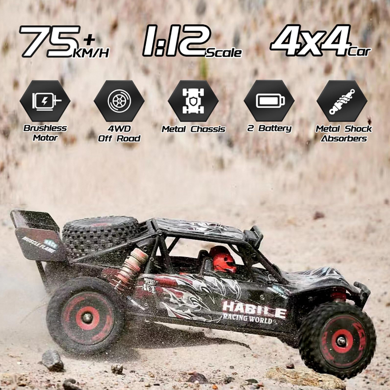 75 KM/H WLtoys 124016 V8 RC Ca - Rc Hobby Grade Drift Car review and price