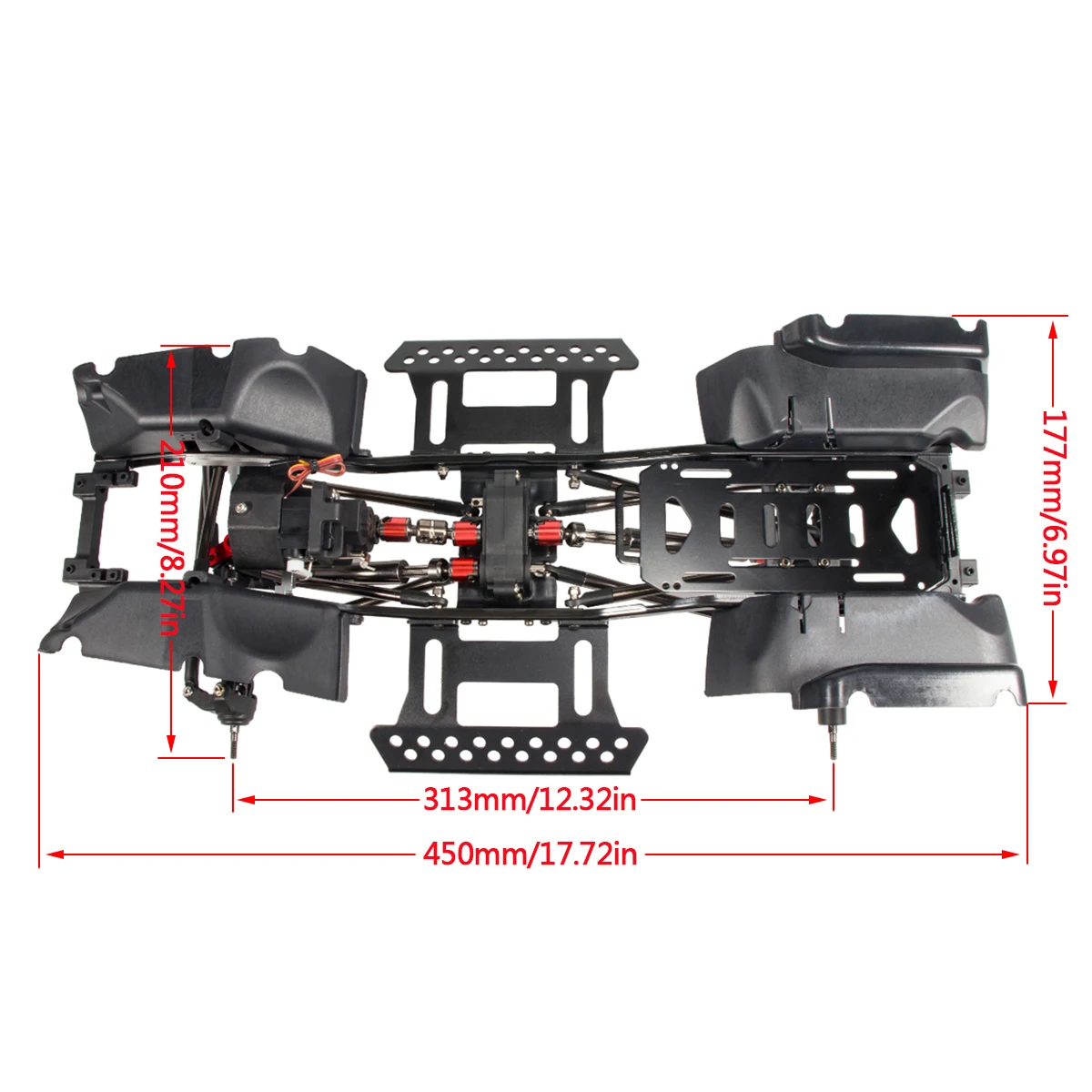 1/10 RC Crawler Chassis Kit wi - Body Shell Rc review and price
