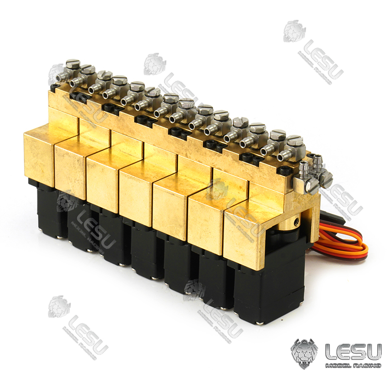 LESU hydraulic model 1-7 way m - Rc Excavator Hydraulic review and price