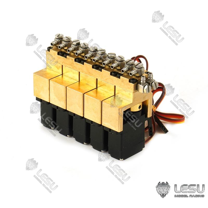 LESU hydraulic model 1-7 way m - Rc Excavator Hydraulic review and price