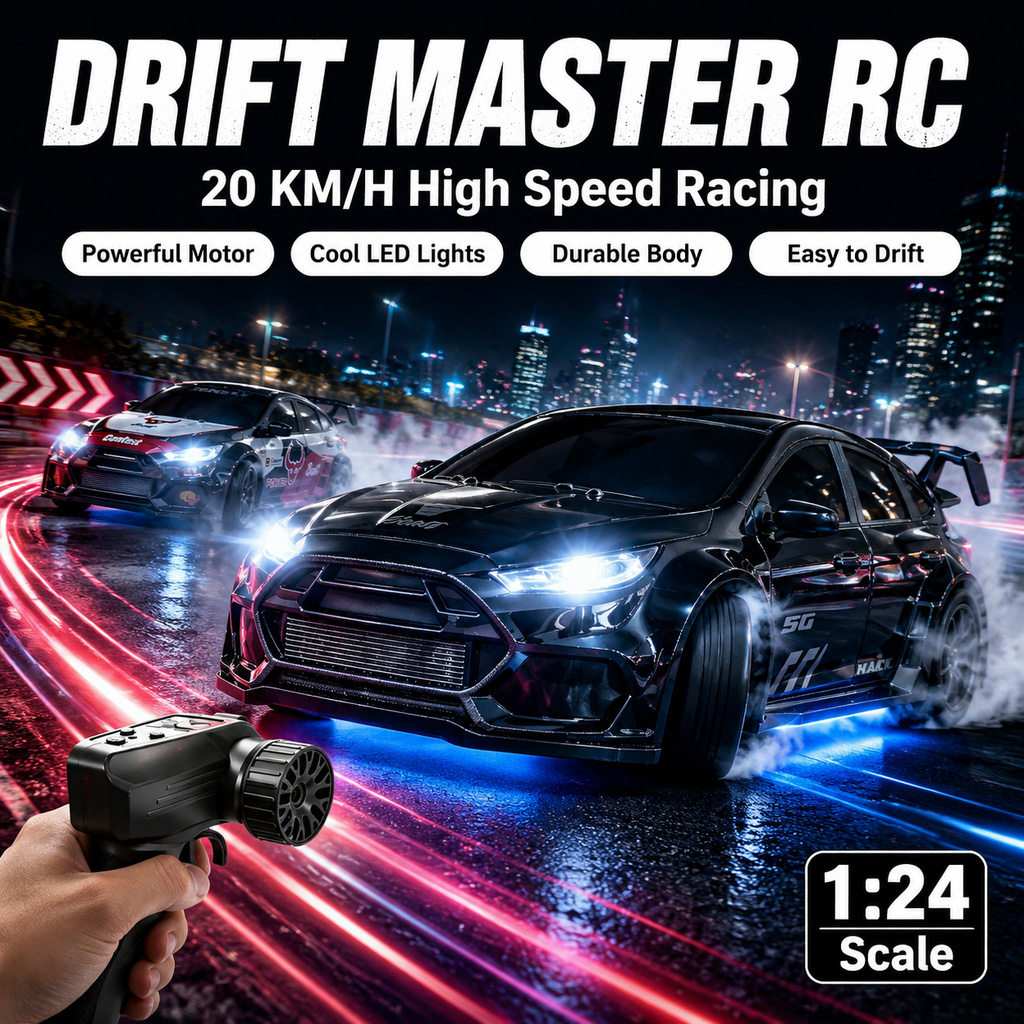 4WD RC Drift Car 1:24 Scale 2. - Rc Hobby Drift Car review and price