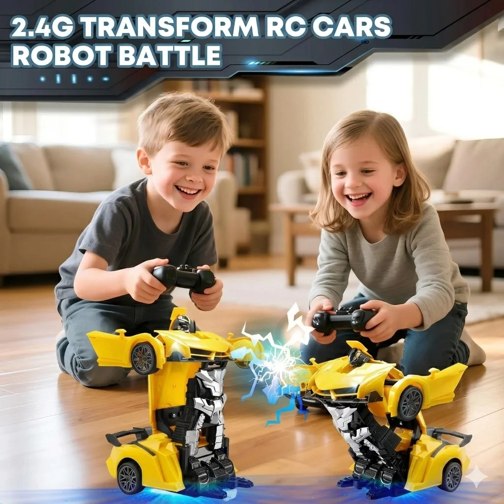 2 in 1 RC Transforming Car Rob - Rc Hobby Drift Car review and price