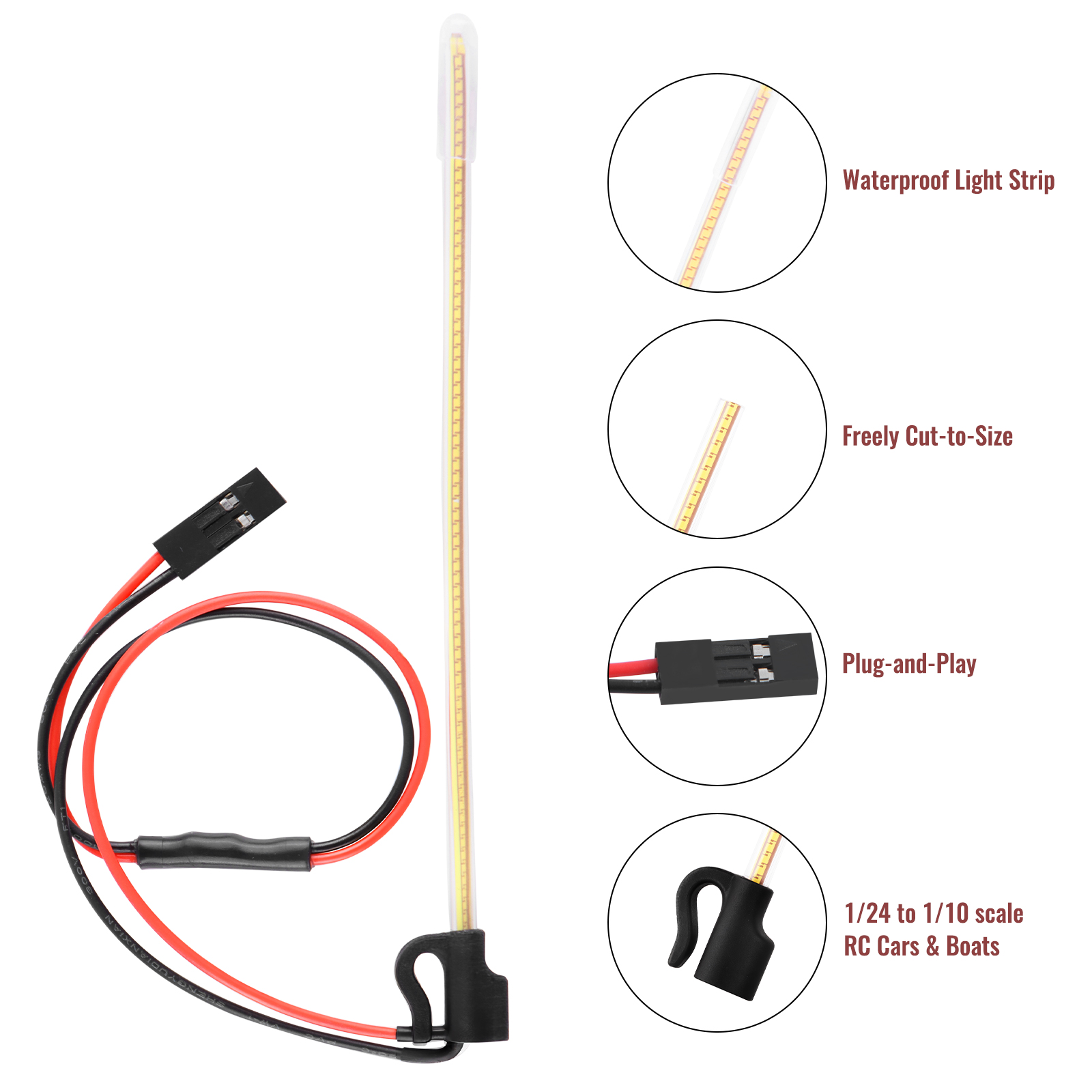 ModRax 2PCS LED RC Antenna Lig - Rc Hobby France review and price