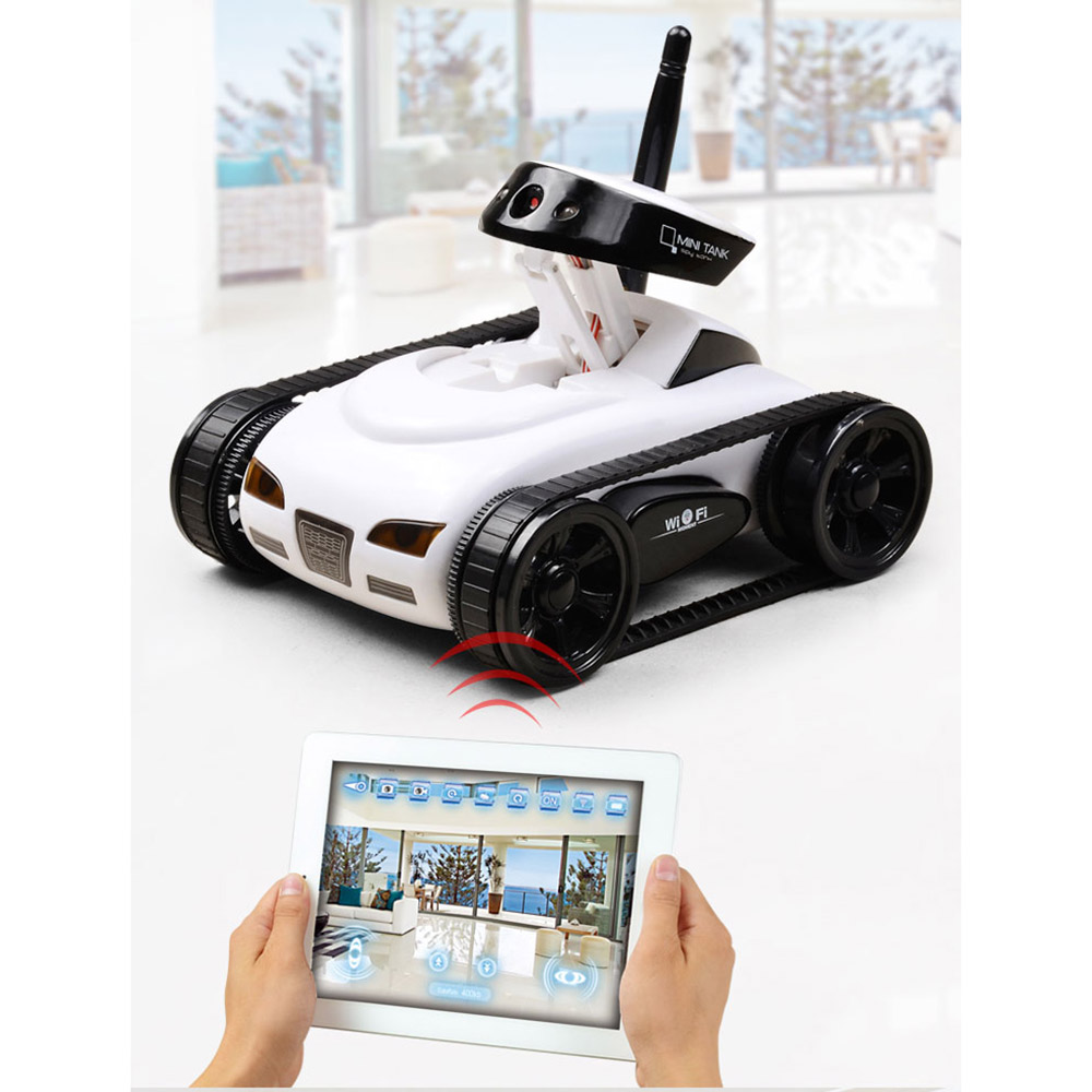 RC Camera Tank FPV WIFI Real-t - Rc Hobby Drift Car review and price