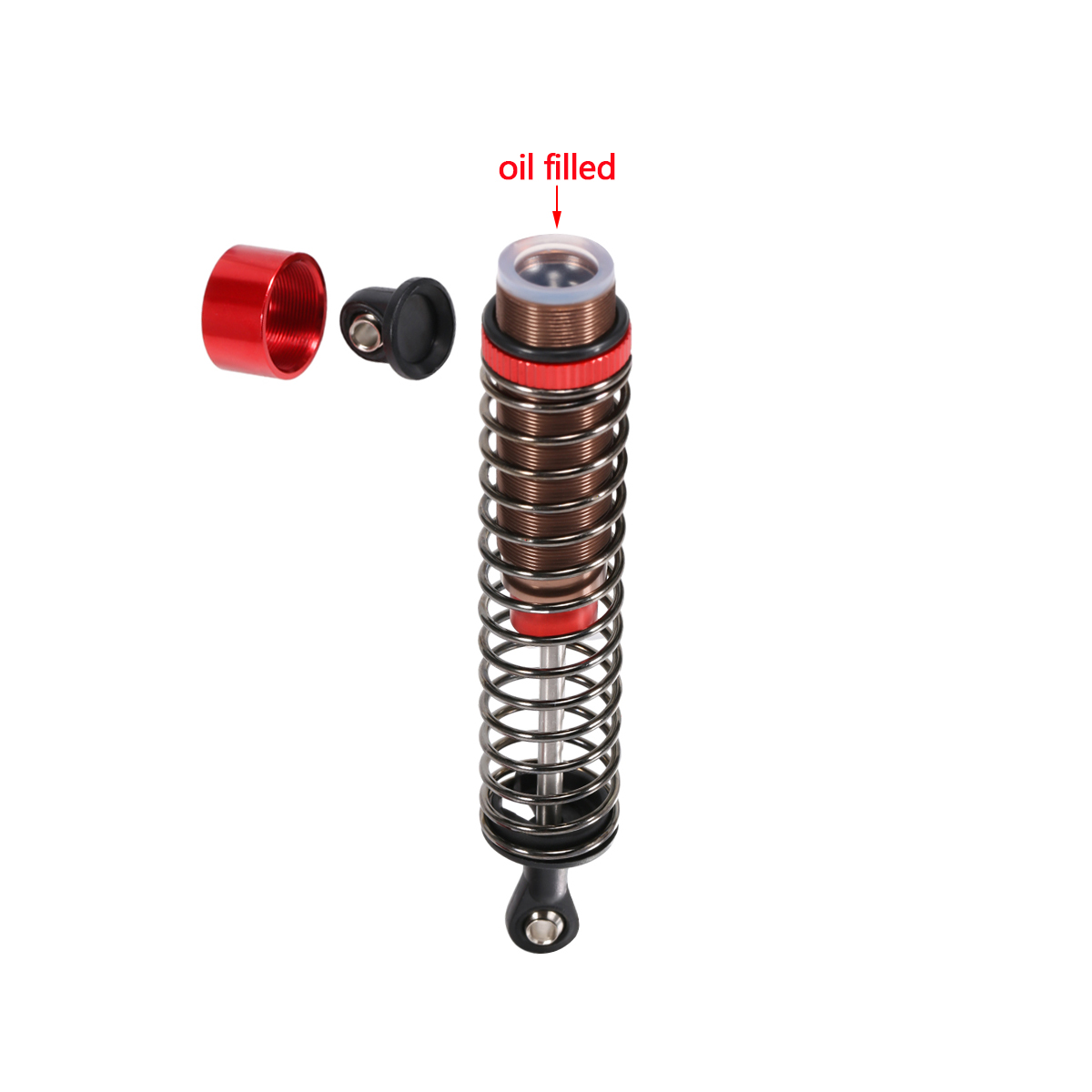 4Pcs Adjustable Oil Filled Sho - Rc Hobby Drift Car review and price
