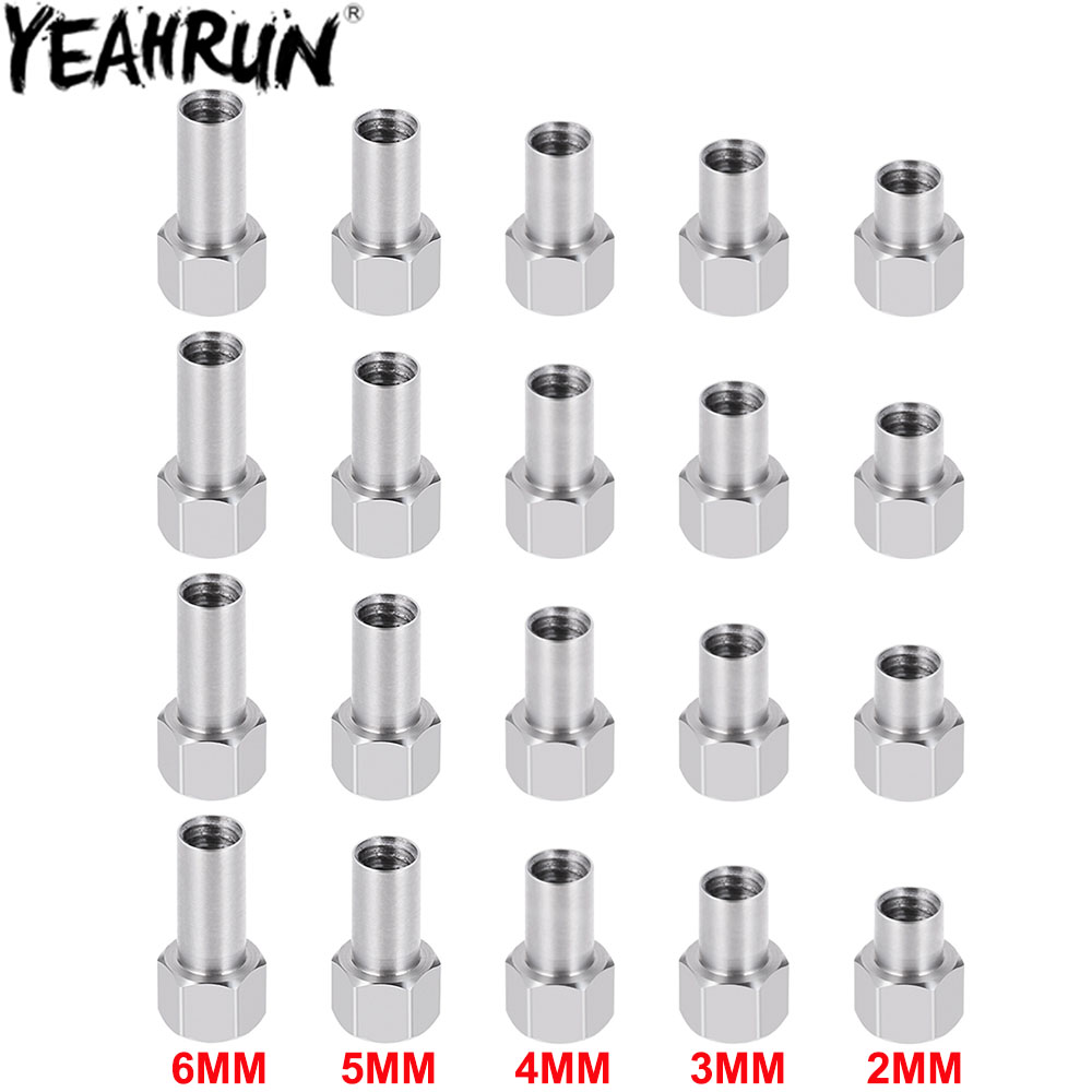 YEAHRUN 4PCS Hex Wheel Nuts Ex - Wheel Hex Adapter review and price