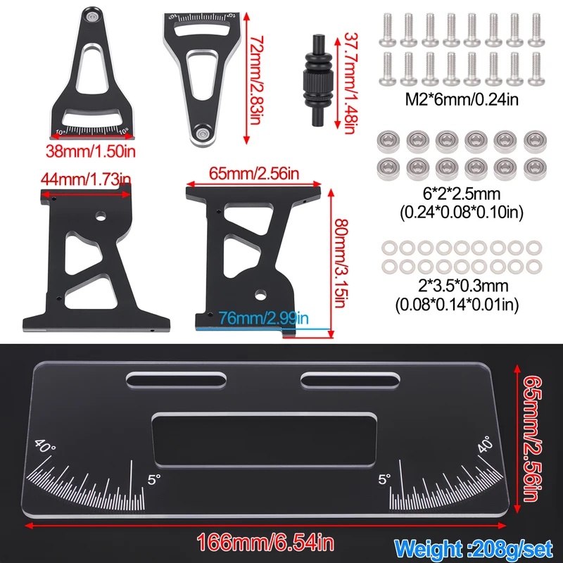 CNC Aluminum RC Chassis Setup  - Rc Hobby Drift Car review and price