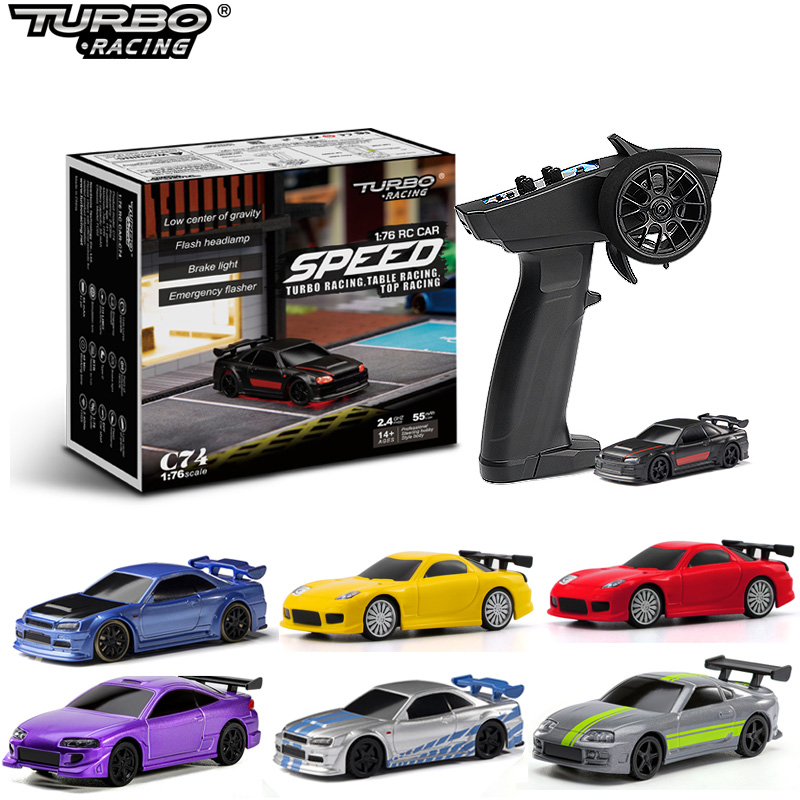 Turbo Racing 1:76 C64 C73 C72  - Rc Hobby Drift Car review and price