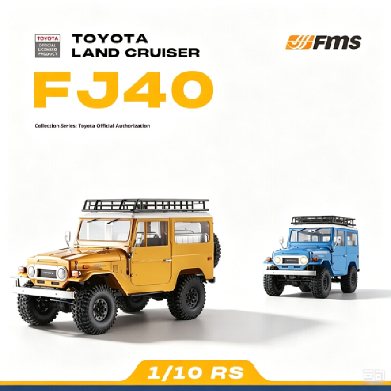 Fms 1/10 Land Cruiser Fj40 Rc  - Rc Hobby Land review and price