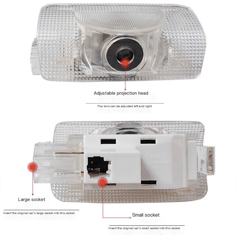 2Pcs LED Projector Lamp Car Do - Rc Hobby France review and price