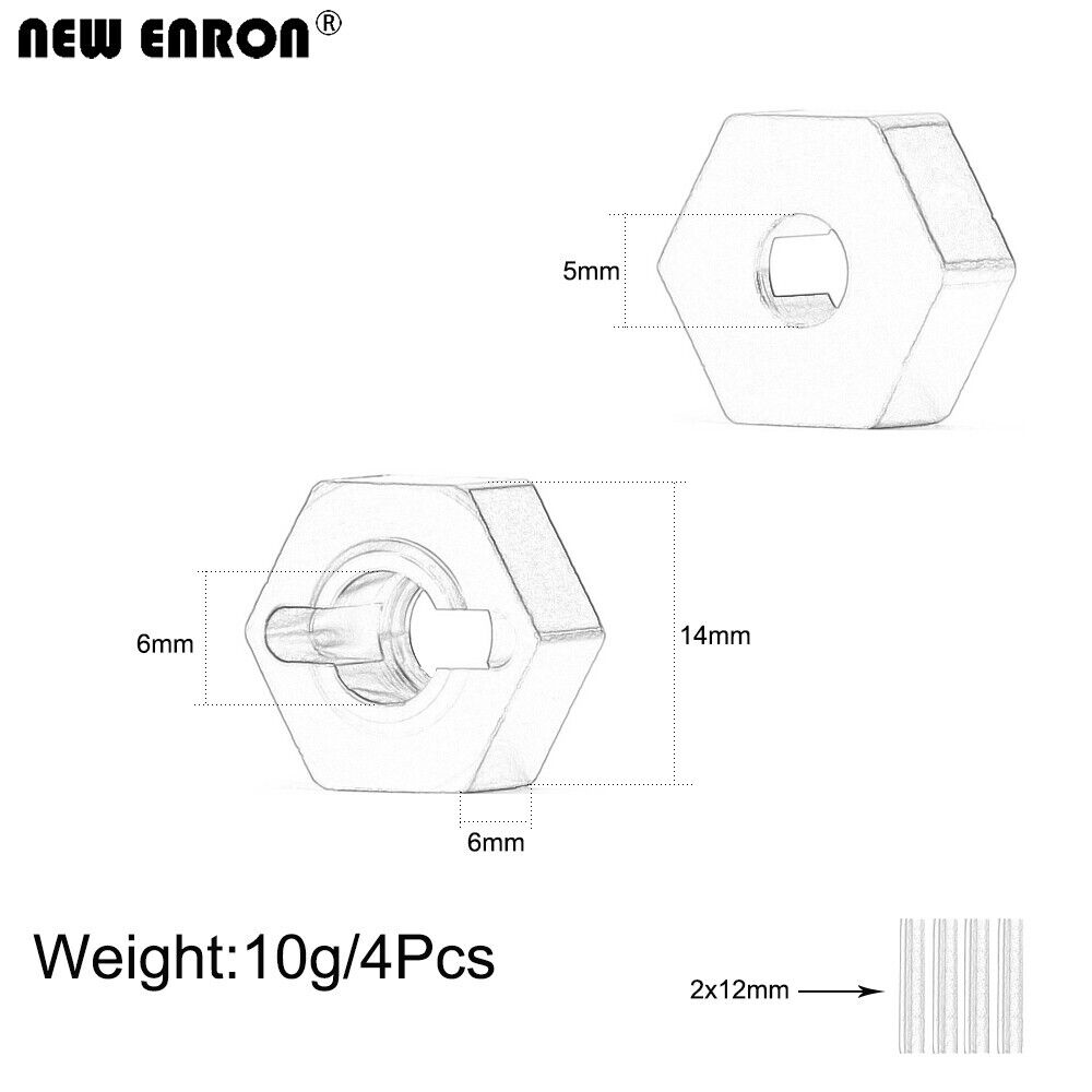 red/blue/black Aluminium 6061  - Wheel Hex Adapter review and price